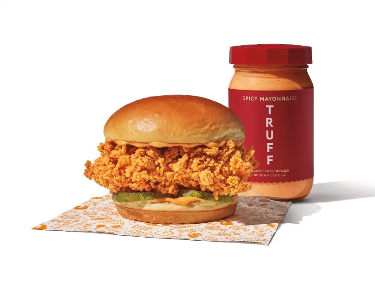 What is Popeyes Truffle Chicken Sandwich? 