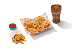 6Pc Classic Boneless Wings Combo