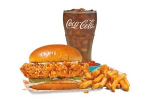 Classic Bacon & Cheese Chicken Sandwich Combo