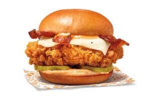Ghost Pepper Bacon & Cheese Chicken Sandwich