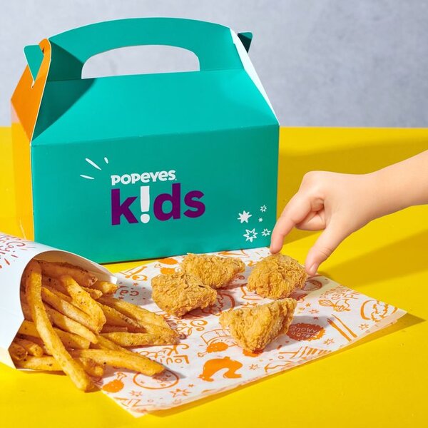 Current Popeyes Kid Meal Main Options (2025)