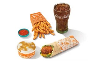 Blackened Wrap Large Combo