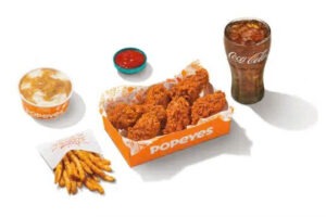 6Pc Spicy Bone-In Wings Large Combo