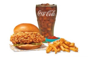 Ghost Pepper Chicken Sandwich Combo