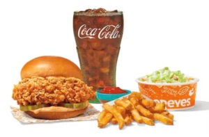 Ghost Pepper Chicken Sandwich Large Combo